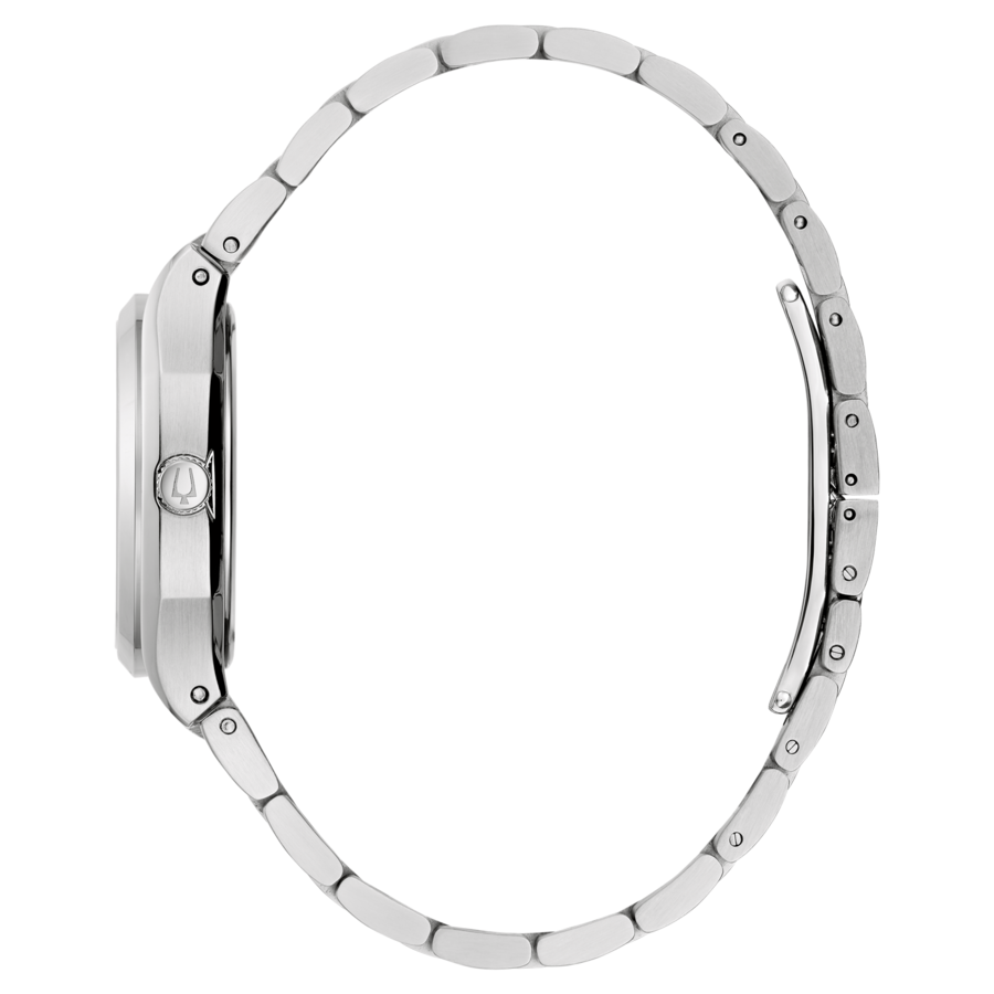 Bulova 96P243 Armbanduhr Damenuhr Quarz Analog Edelstahl 34 mm B-Ware