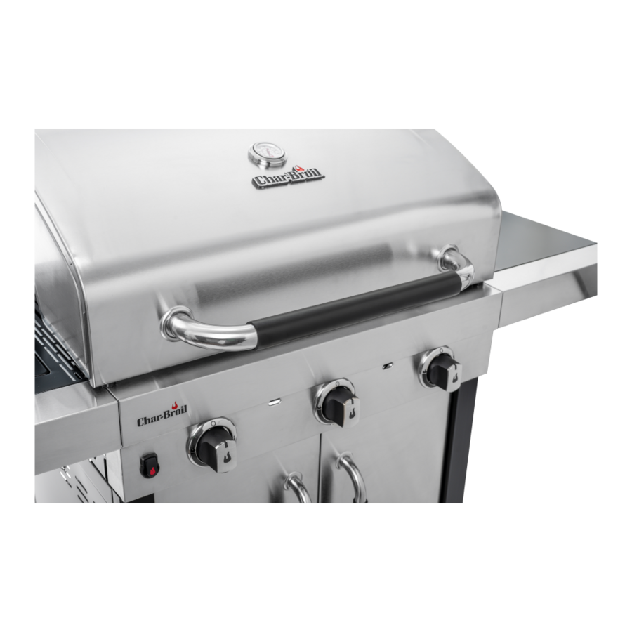 CHAR-BROIL ADVANTAGE 345S 3-Brenner Gasgrill + Grillplatte 7.03 kW NEU
