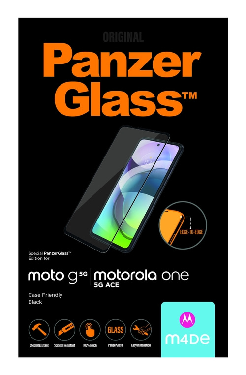 PanzerGlass™ Displayschutz Motorola Moto G 5G One 5G Ace Screen Protector Glass
