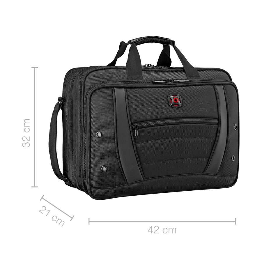 WENGER Laptoptasche Synergy Notebook bis 17 Zoll Aktentasche Messengerbag Büro