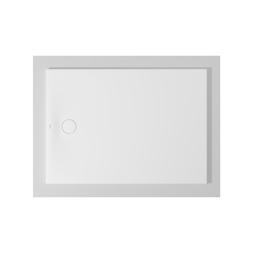DURAVIT Bodenbündige Duschwanne Tempano 1400x1000 mm Rechteck Weiß