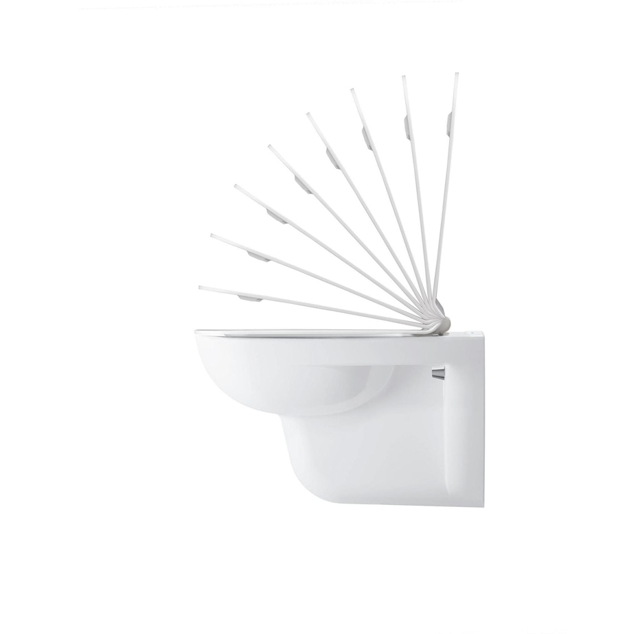 DURAVIT D-Code WC-Sitz Toiletten Sitz Absenkautomatik 350x430x40 mm NEU