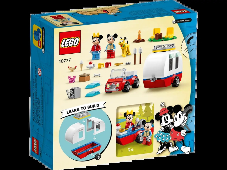 LEGO Disney 10777 Mickys und Minnies Campingausflug 103 Teile Set NEU