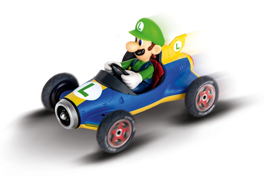 CARRERA 2,4GHz Mario Kart TM Mach 8, Luigi RC Fahrzeug ab 6 Jahren 1:18 NEU