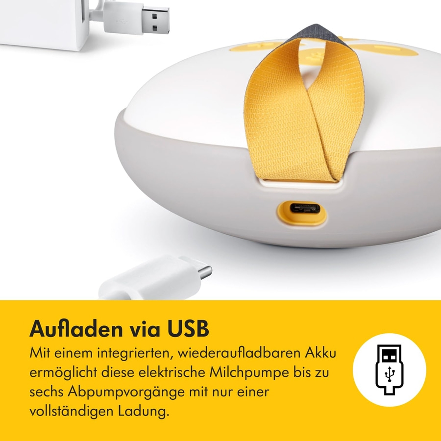Medela Swing Maxi Elektrische Doppelmilchpumpe +PersonalFit Flex Brusthauben