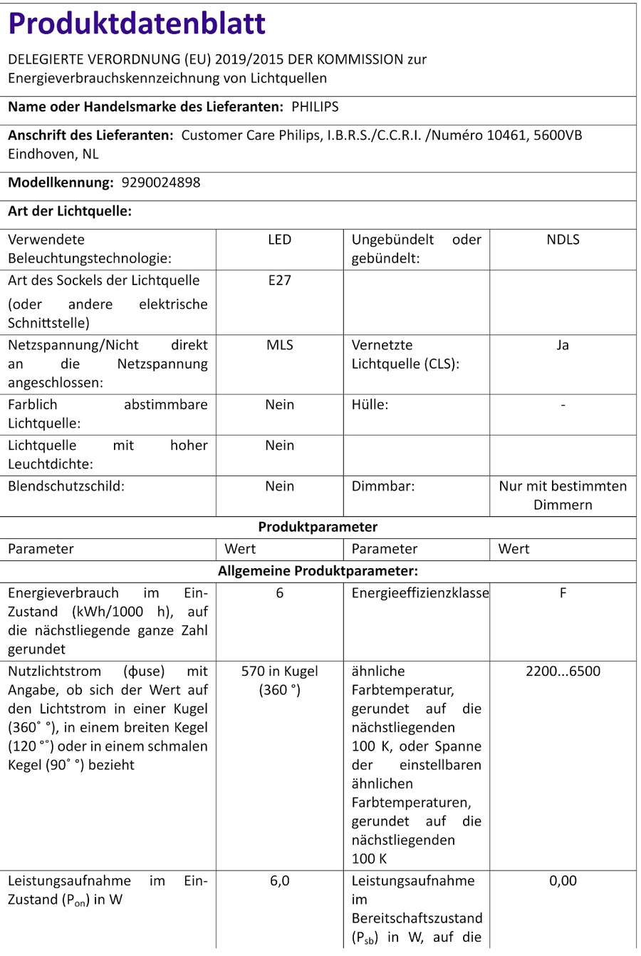 PHILIPS Hue White & Ambiance E27 3er Set LED Leuchten 800lm Smarte Leuchtmittel