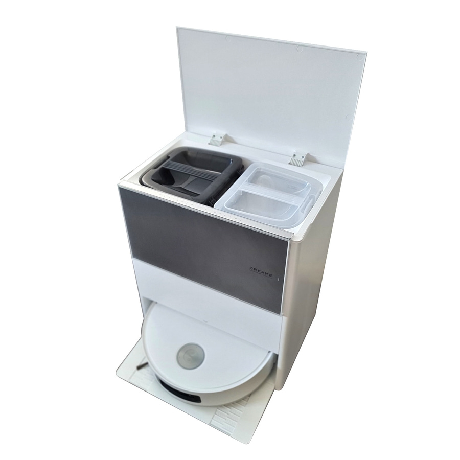 DREAME Saugroboter mit Wischfunktion Aqua10 Ultra Track Complete White B-WARE