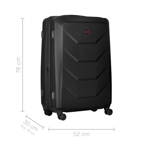 WENGER Hartschalenkoffer Trolley Rollkoffer Prymo Large 4 Rollen 76 cm 93 L