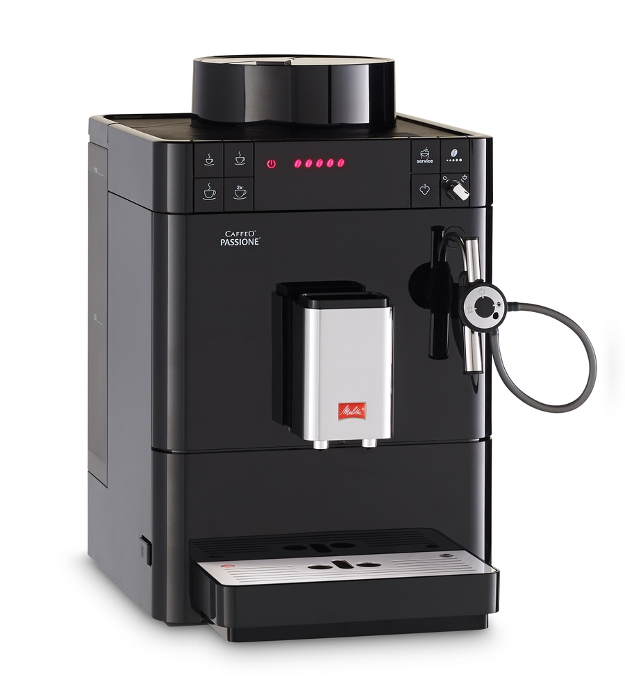 MELITTA Kaffeevollautomat Caffeo Passione F53/0-102 Espressomaschine Schwarz