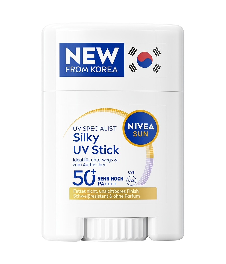 NIVEA SUN Breathable UV Specialist Silky UV Stick LSF 50+ 98 % UVB-Schutz