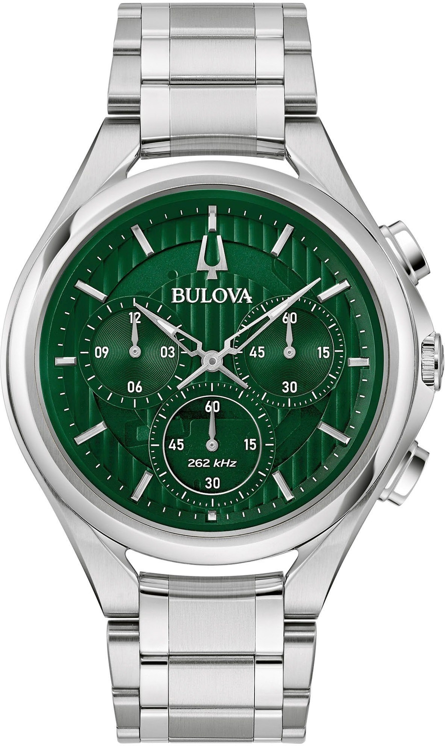 BULOVA 96A297 Armbanduhr Herrenchronograph 44 mm Edelstahl B-Ware