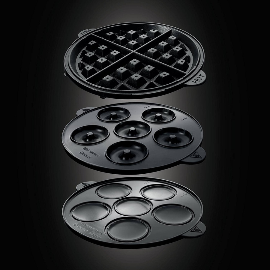 RUSSELL HOBBS Waffeleisen 3in1 Fiesta 24620-56 Waffeln Donuts Cupcakes 900W