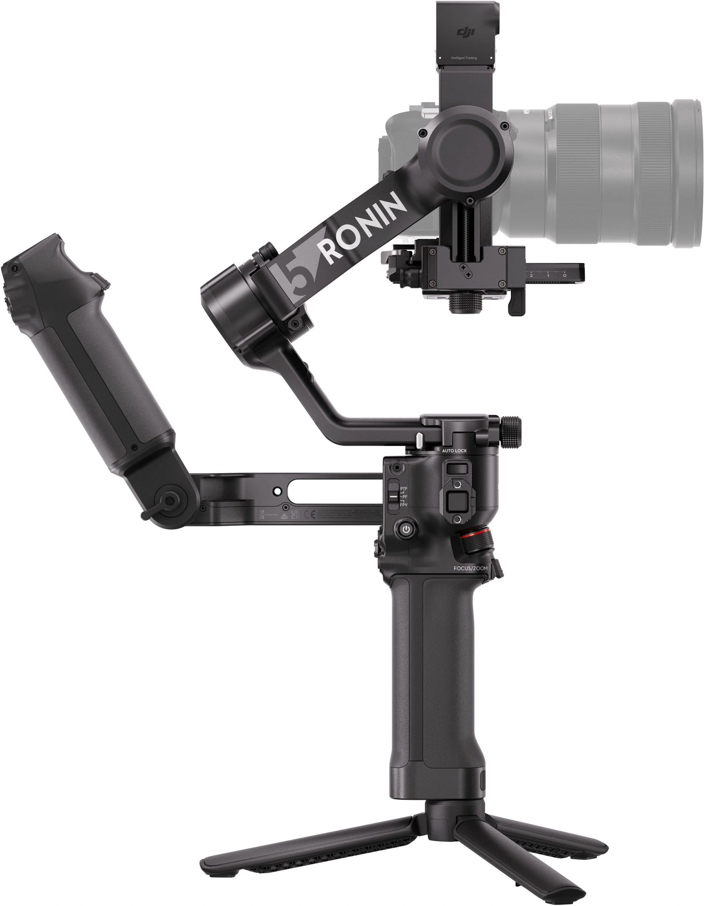 DJI RS 5 Combo 3-Achsen Kamera Gimbal 3kg Tracking Zusatzgriff Set B-WARE