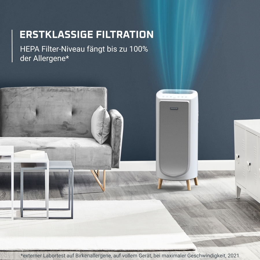 ROWENTA Intense Pure Air Home Connect Luftreiniger HEPA-Filterung App-Steuerung