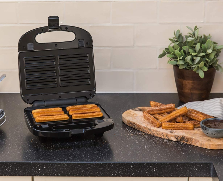 RUSSELL HOBBS 6 in 1 Sandwichtoaster Waffeleisen Kontaktgrill Donuts Cake Pops