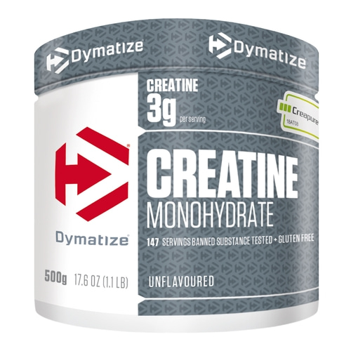 DYMATIZE Kreatin Creatine Monohydrate Pulver Aminosäure geschmacksneutral 500 g