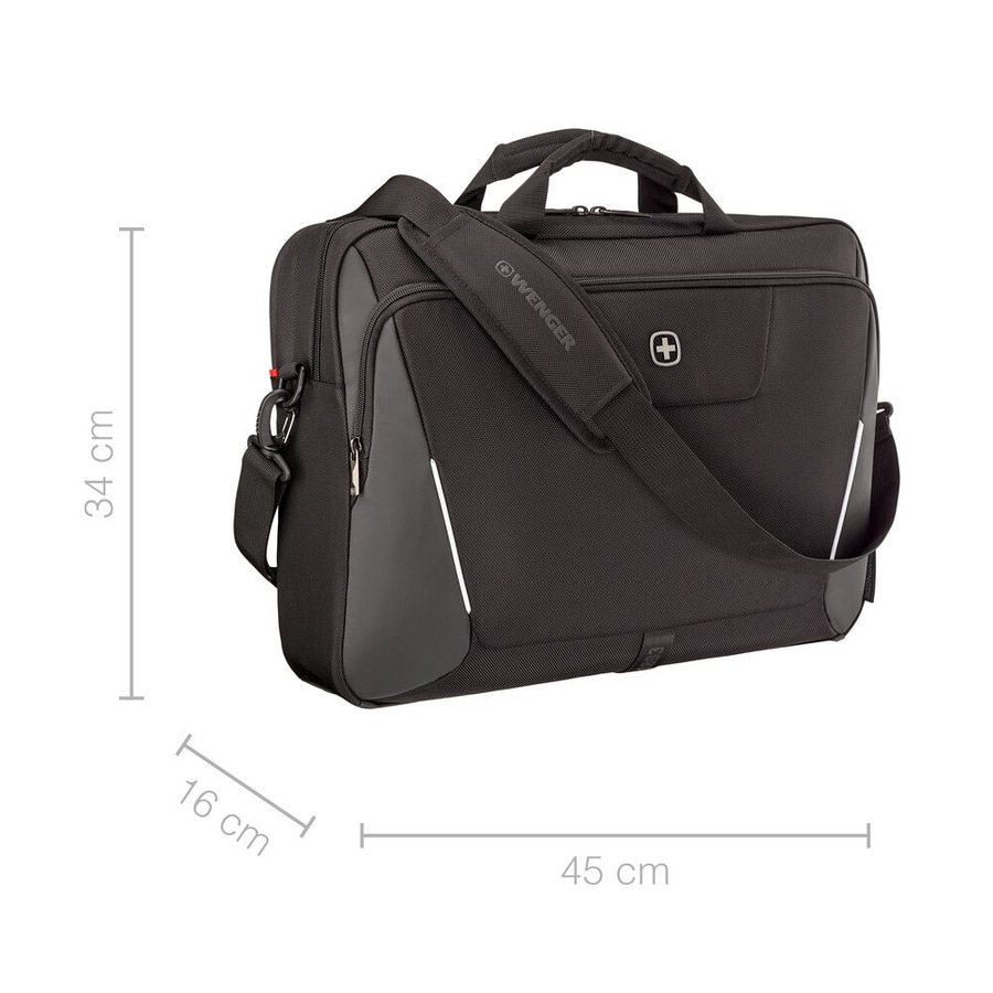 WENGER Laptop-Aktentasche XE Brief 17" Laptop 28 Liter Tablet-Fach Schwarz