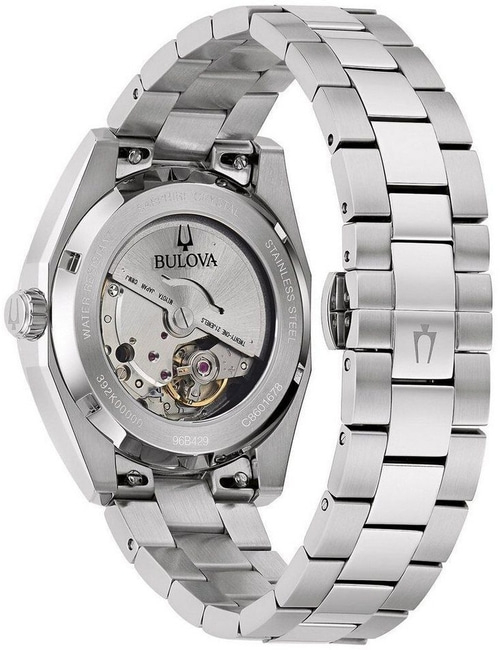 Bulova 96B429 Armbanduhr Automatikuhr Mechanisch 39 mm Edelstahl B-Ware