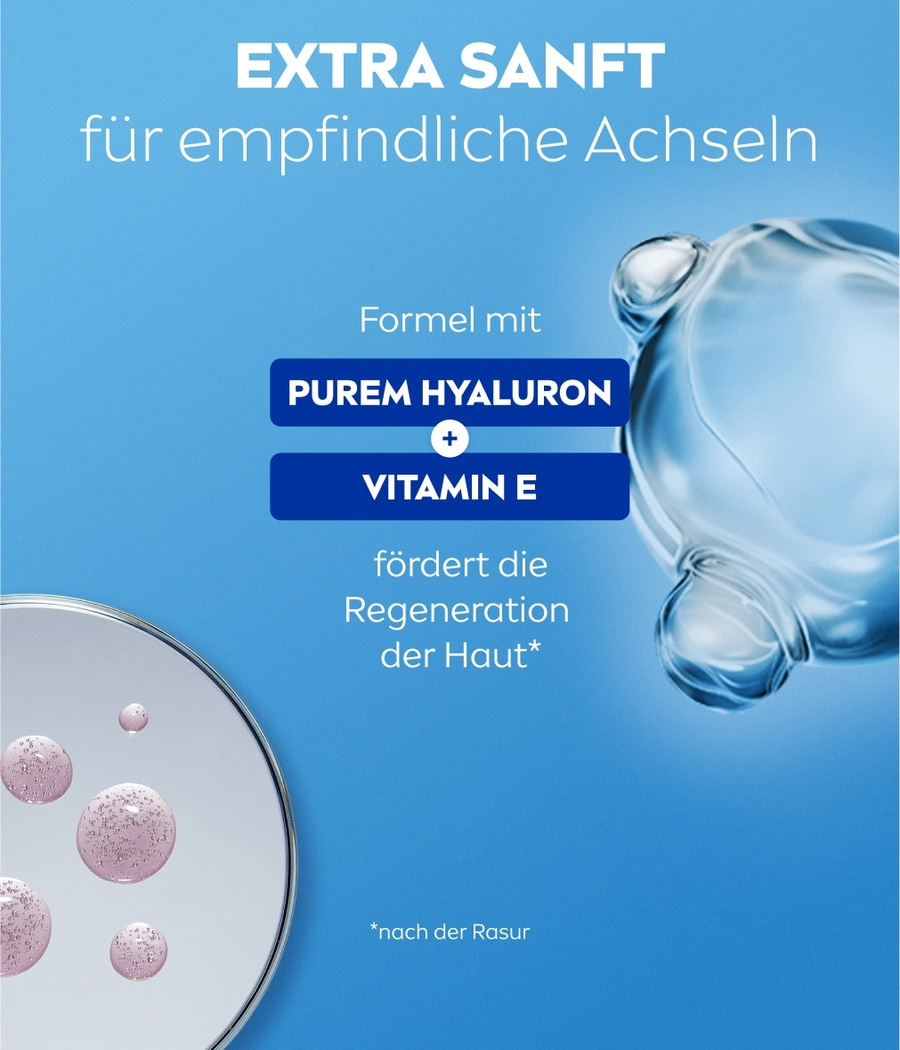 NIVEA Deodorant Roll-On Derma Control Restore 6 x 50ml