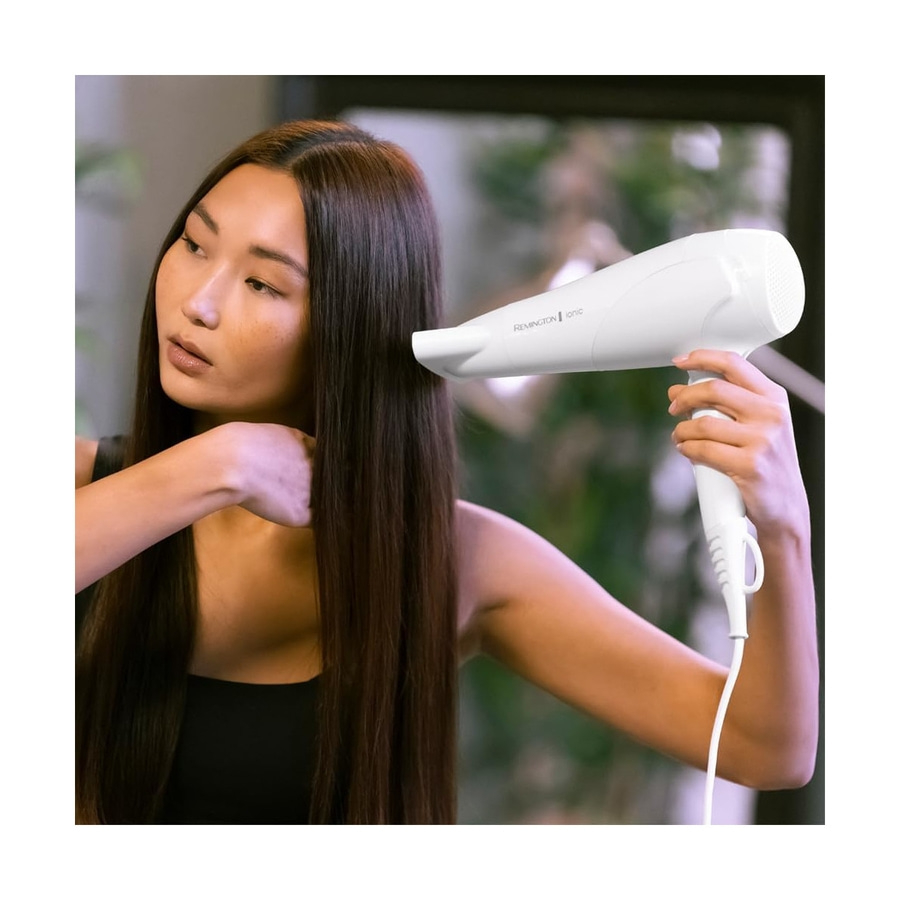 REMINGTON Ionen-Haartrockner D3199 Diffusor Stylingdüse Abkühlstufe 2200W Weiss