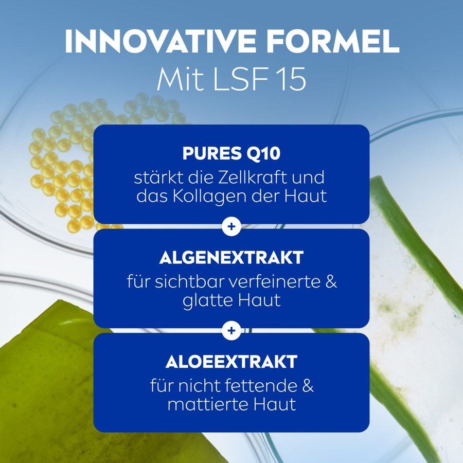 NIVEA Q10 Anti-Falten Power Porenverfeinernde Tagespflege LSF 15 50ml