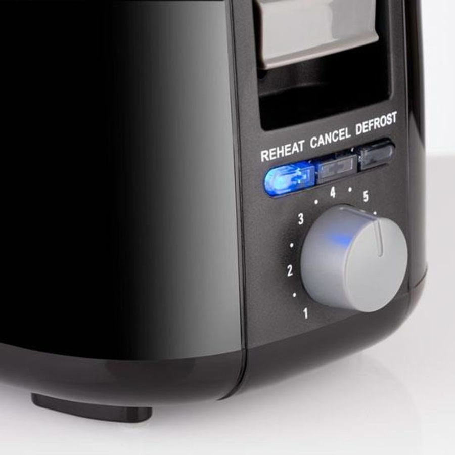 KORONA Toaster 2 Scheiben 750 Watt 21130 7 Bräunungsgrade Auftauen schwarz NEU