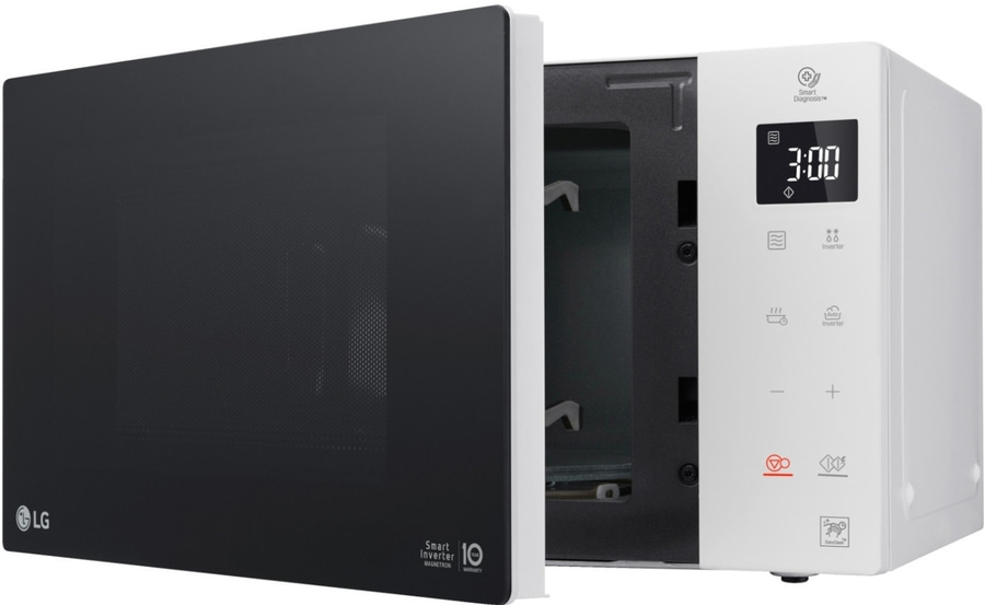LG Mikrowelle MS 23 NECBW Smart Inverter Technologie 23 L 1000W weiß B-Ware