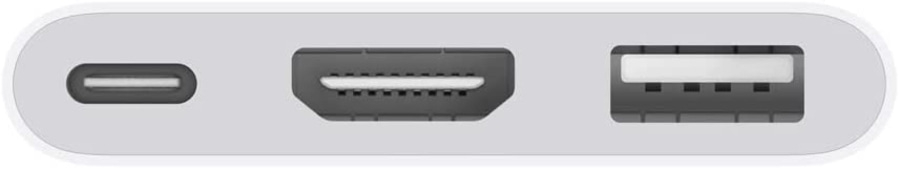 APPLE USB-C Digital AV Multiport Adapter HDMI USB weiß MW5M3ZM/A B-Ware