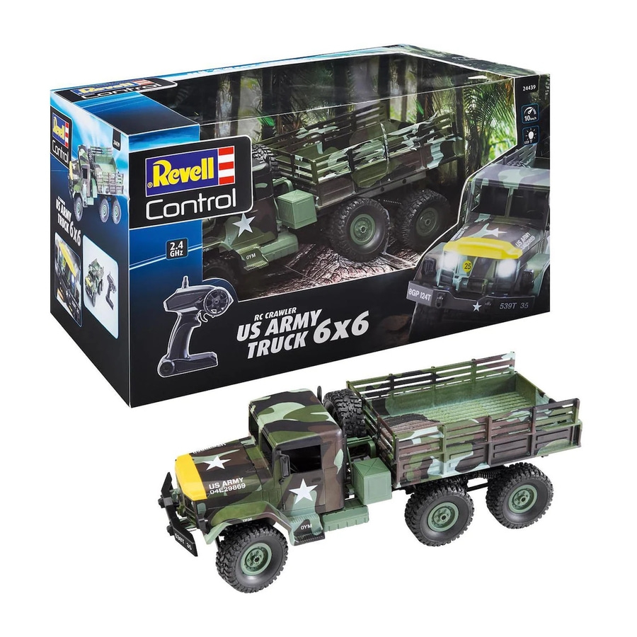 REVELL US Army Truck RC Crawler 24439 ferngesteuertes Militär Fahrzeug Auto NEU