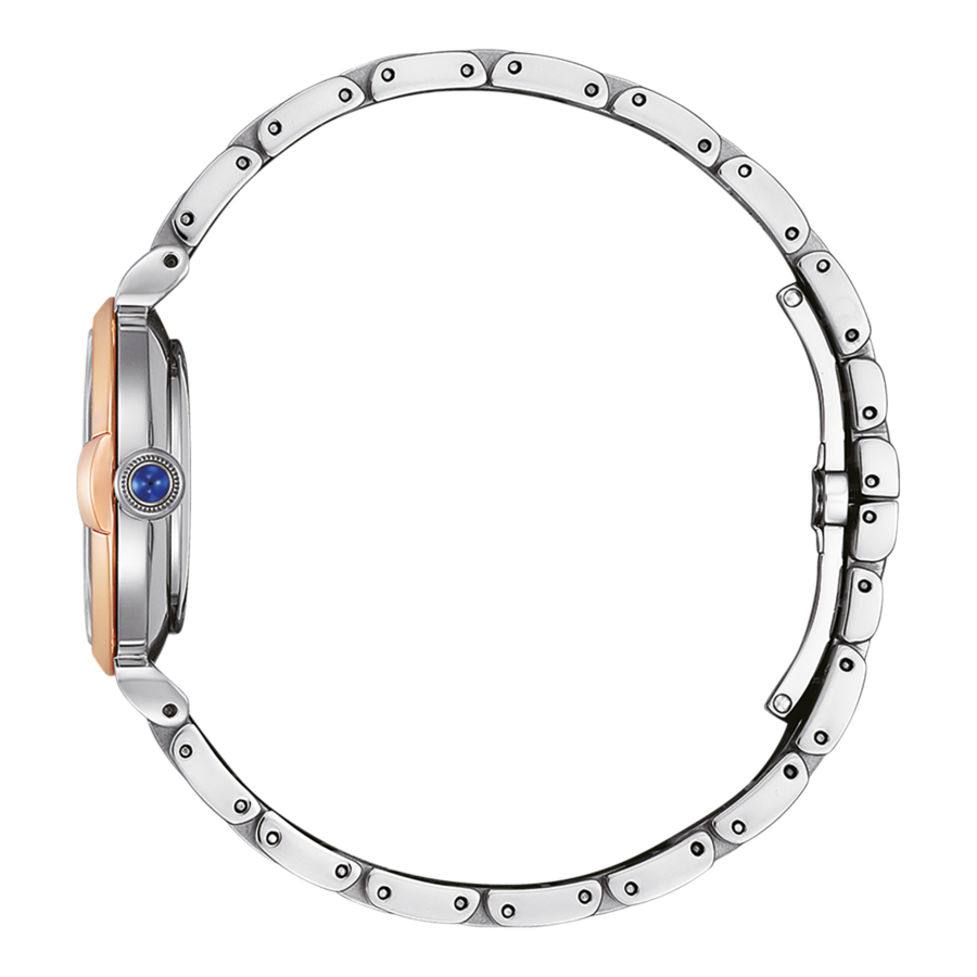 CITIZEN Damen Armbanduhr EM1074-82D Solar Saphirglas Edelstahl 30mm B-Ware