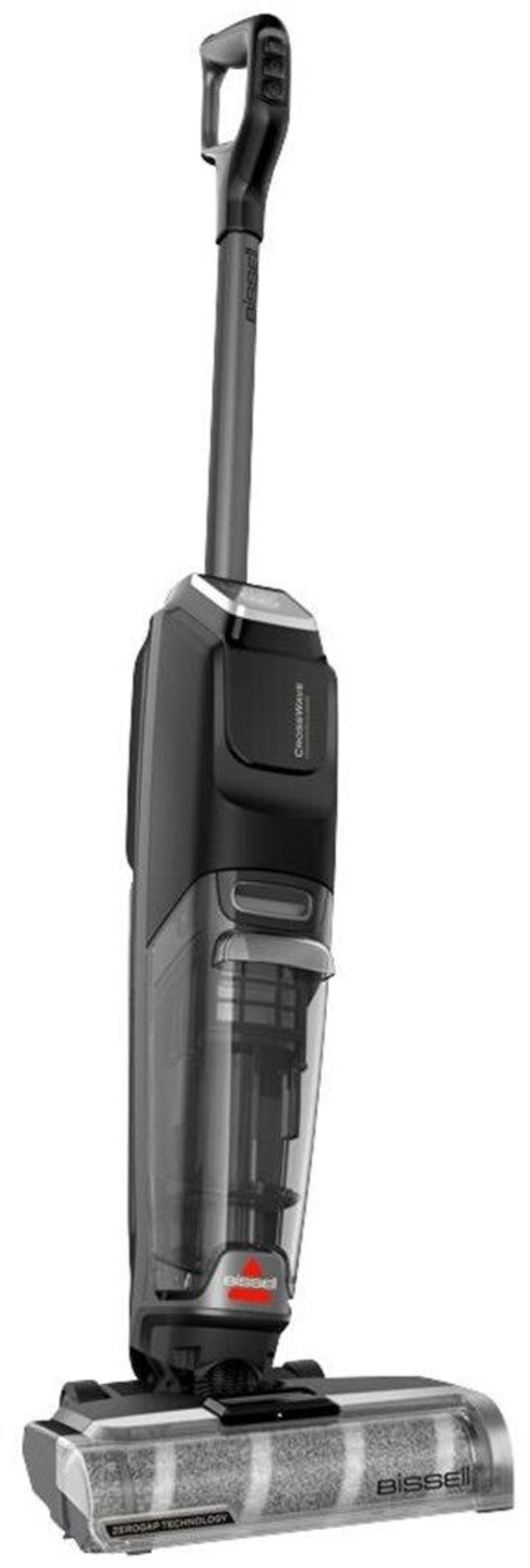Bissell CrossWave Staubsauger, schwarz, mit Griff und Bürste, für die Reinigung von Böden