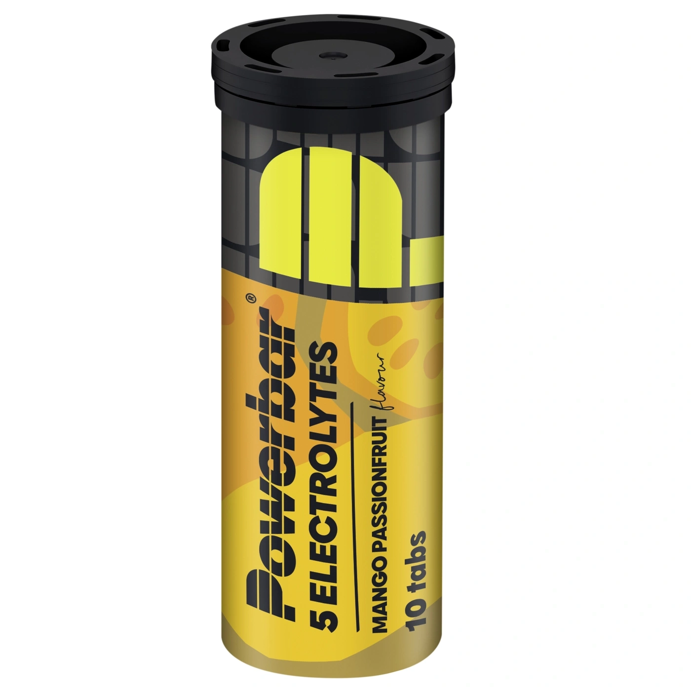Eine Dose Powerbar 5 Elektrolyte Mango Passionfruit Geschmack