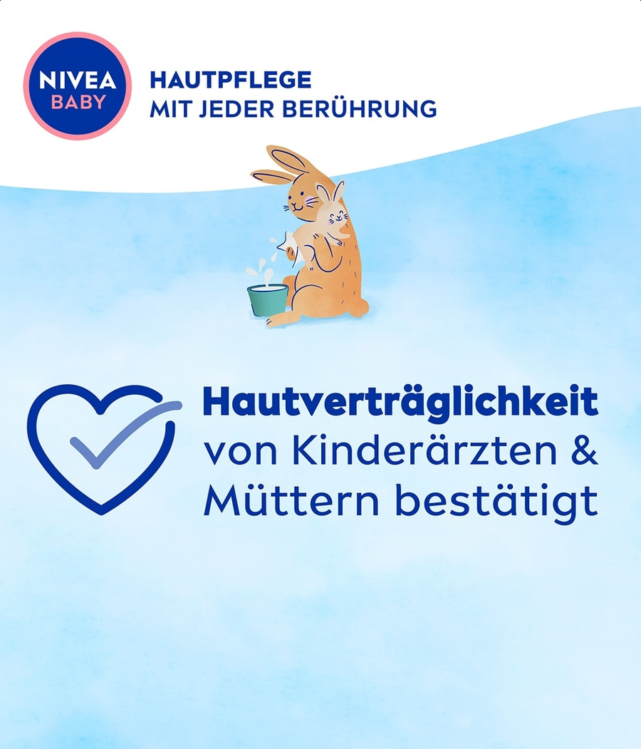 NIVEA Baby Aqua Feuchttücher 4x57 Stück