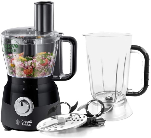 RUSSELL HOBBS Küchenmaschine Matte Black 24732-56 Food Processor Standmixer 600W