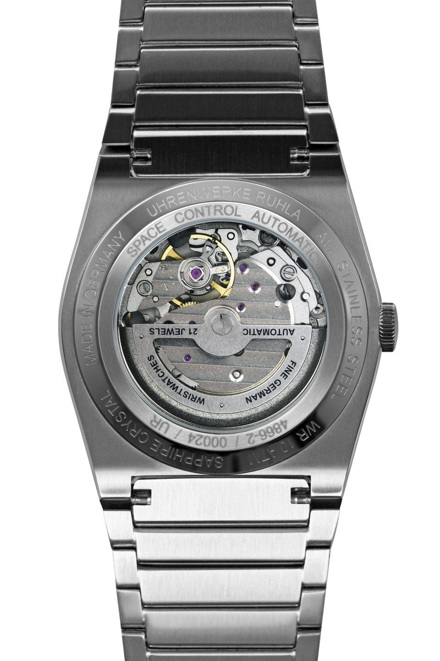 RUHLA Automatikuhr Space 4866M-2 Armbanduhr Herrenuhr Mechanische Uhr