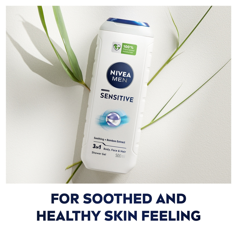 NIVEA MEN Pflegedusche Sensitive, 4 x 500ml