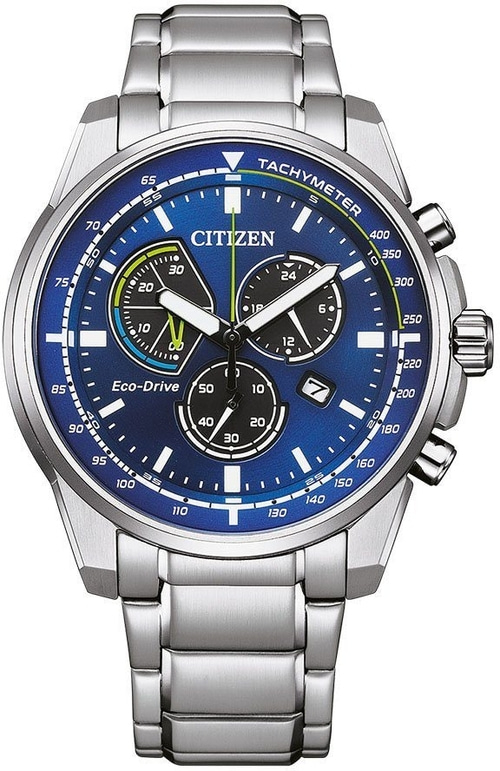 CITIZEN Armbanduhr AT1190-87L Solar Eco-Drive Kristallglas silber 42mm B-WARE