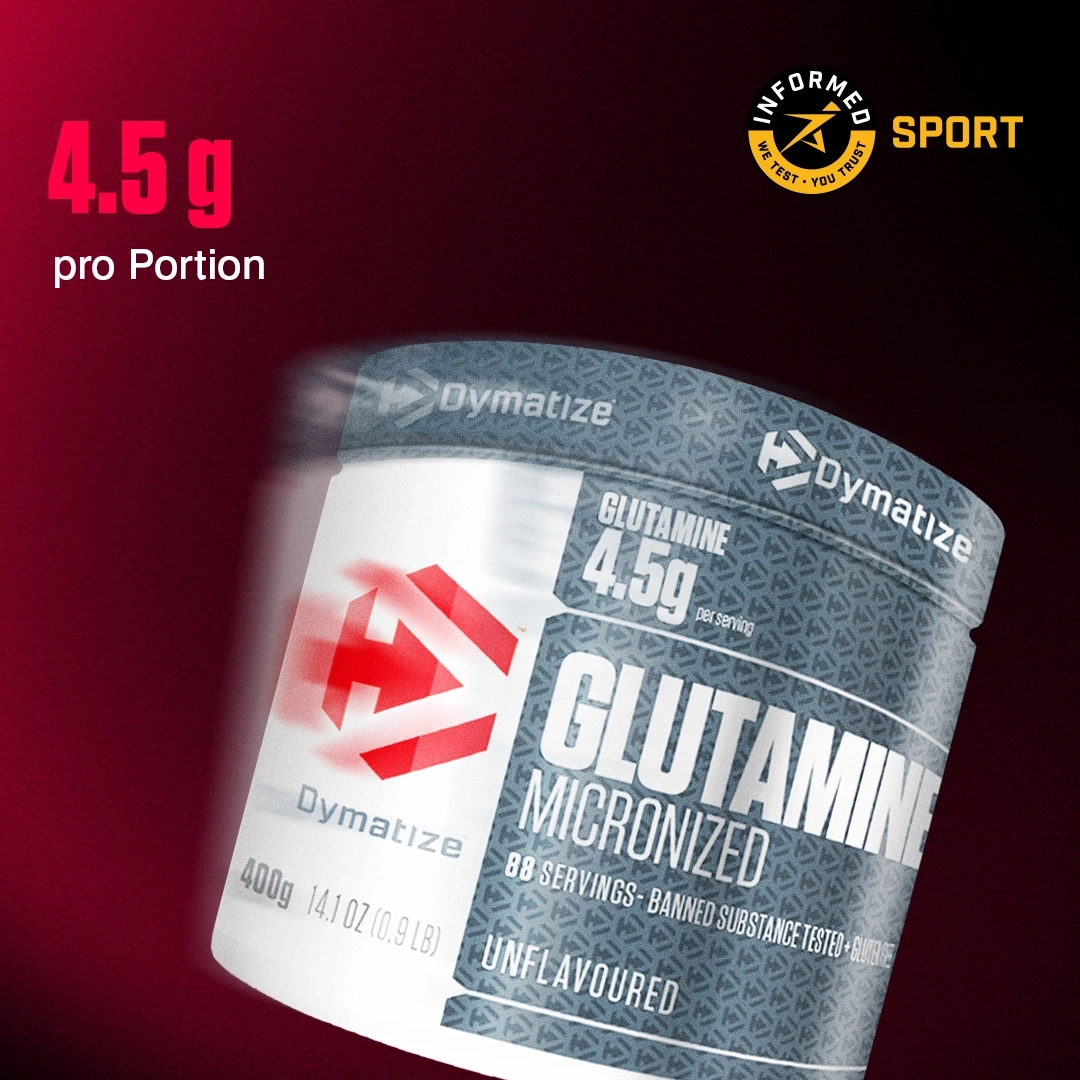 Dymatize Glutamin Micronized für Sportler