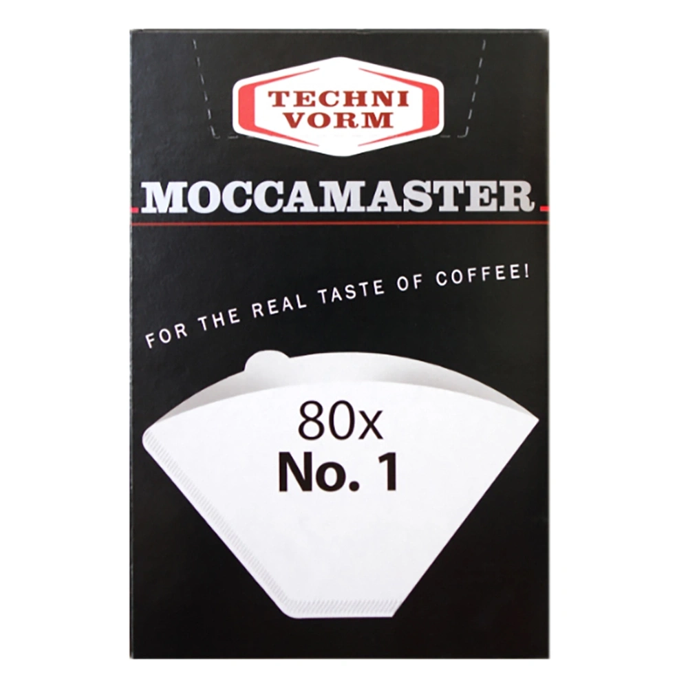 3 x MOCCAMASTER Filterpapier No. 1 für Cup One (3 x 80 Stk.) Kaffeefilterpapier