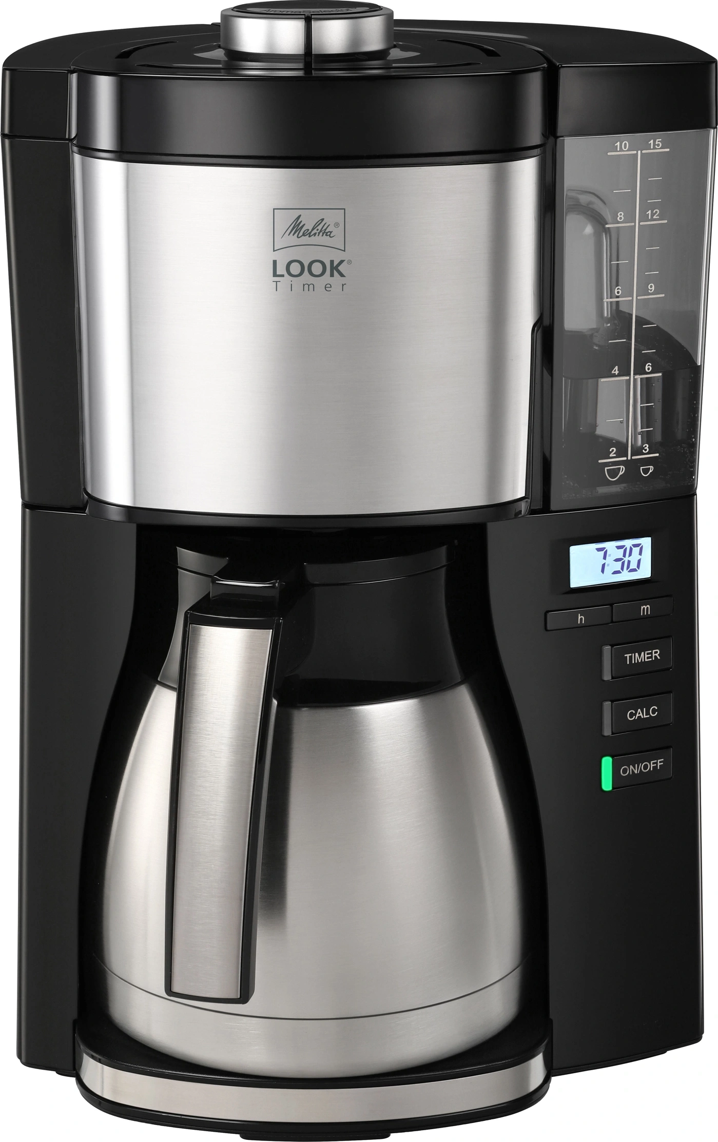 Melitta LOOK Timer Kaffeemaschine mit Thermkanne