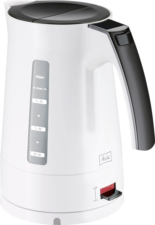 MELITTA Wasserkocher ENJOY Aqua 100301 1,7L 2400 W Schwarz/Weiß