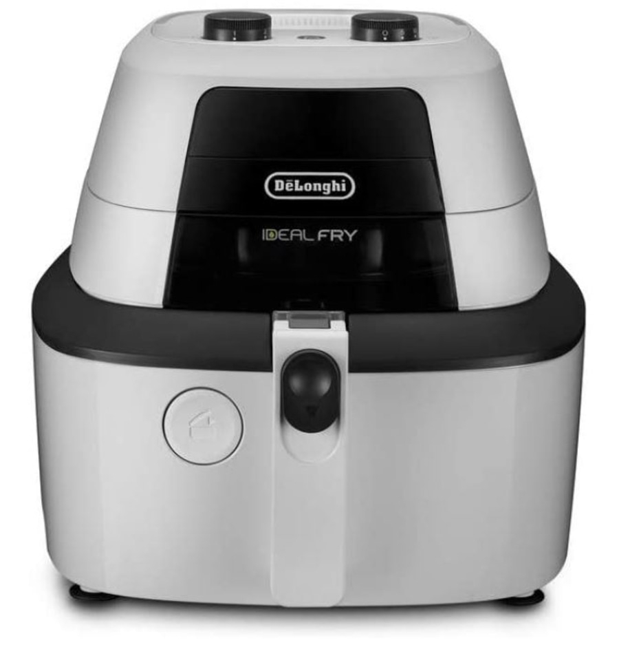 DE'LONGHI IdealFry Heißluftfritteuse FH2133/1.W Multicooker 4-in-1 weiß 1,25kg