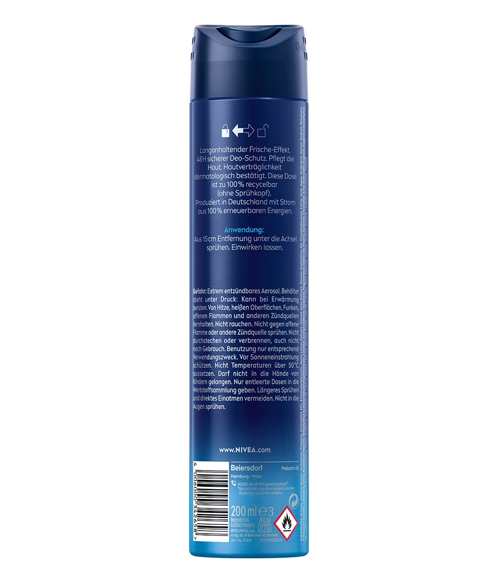 Nivea Men Protect & Care Antitranspirant Deodorant Spray