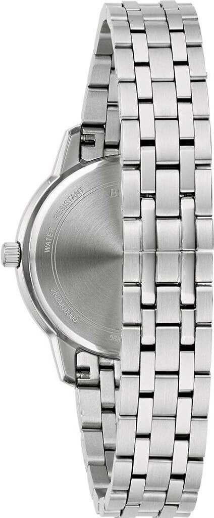 Silberne Uhr mit Metallarmband, Detailaufnahme, Nahaufnahme, Wasserfest, 2N2M000000