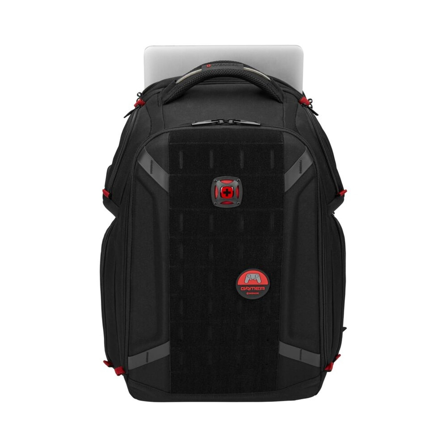 WENGER Gaming-Laptop-Rucksack PlayerOne 17,3" Laptop USB Tablet-Fach 29L Schwarz