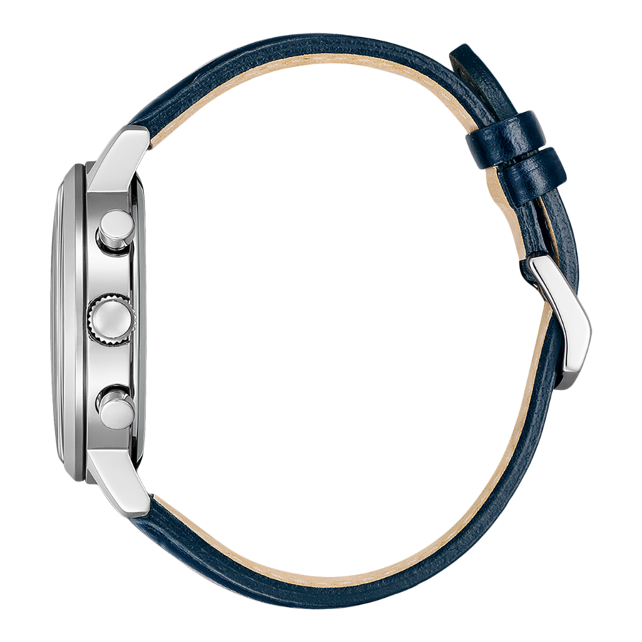 CITIZEN Herren Armbanduhr CA7069-16A Solar Chronograph Lederarmband 42 mm B-Ware