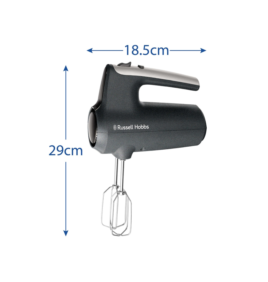 Handmixer, 29cm hoch und 18,5cm breit, von Russell Hobbs