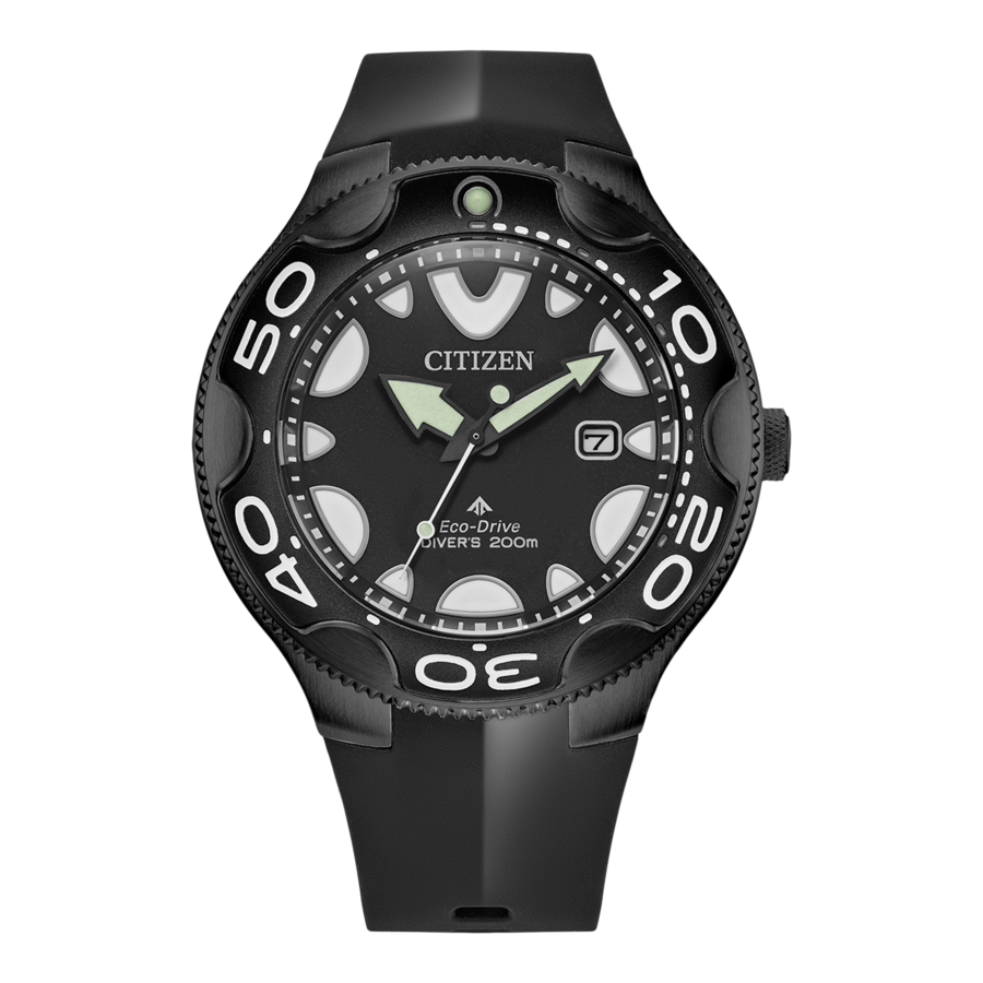 CITIZEN Herren Armbanduhr Promaster Diver Orca BN0235-01E Eco-Drive 46 mm B-Ware