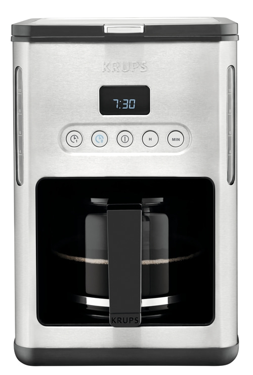 KRUPS Control Line KM442D Filter Kaffeemaschine Kaffee Filterkaffee silber NEU