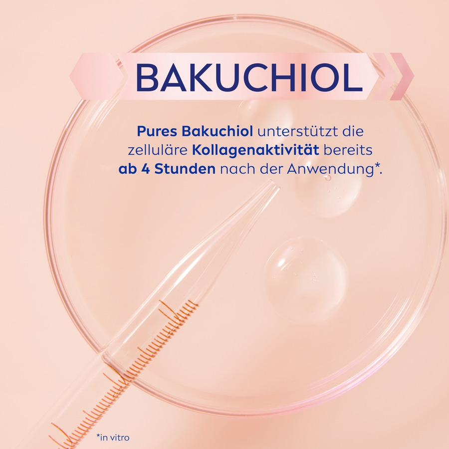 Bakuchiol Serum: Zelluläre Kollagenaktivität nach 4 Stunden.